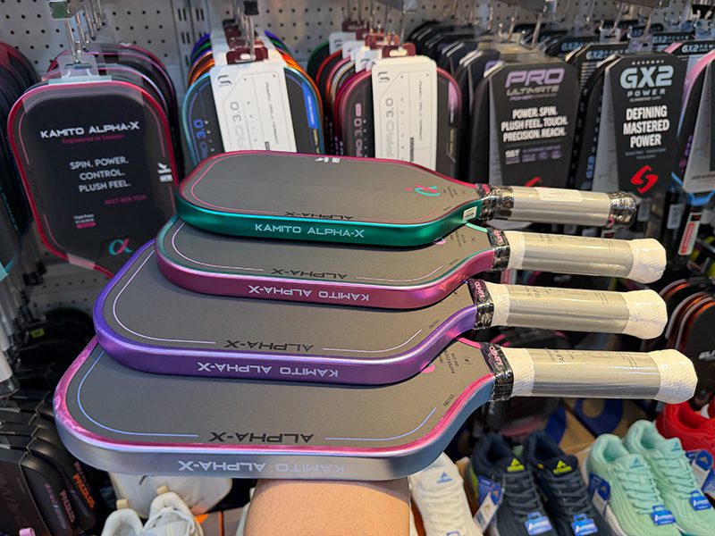 Vợt Pickleball Kamito Alpha X 14mm Xanh Ngọc Hồng