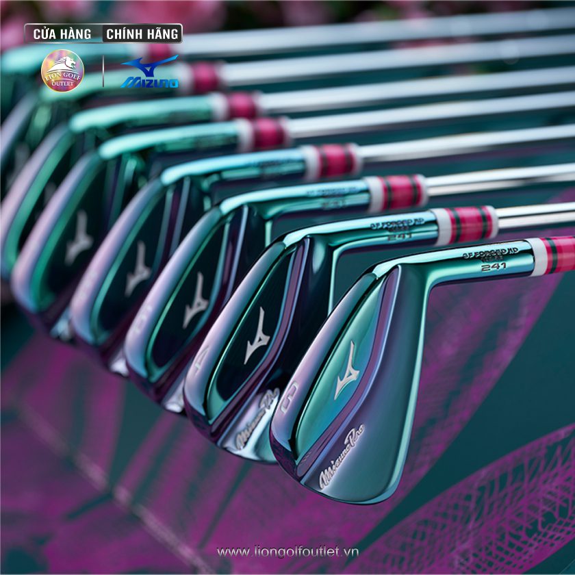 Iron Mizuno PRO 241 AZALEA LIMITED 01 Bộ Gậy Iron Mizuno PRO 241 AZALEA LIMITED #3-P (8 cây) - Lion Golf Outlet