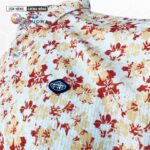 Fidra Hibiscus Print Shirt Orange 3