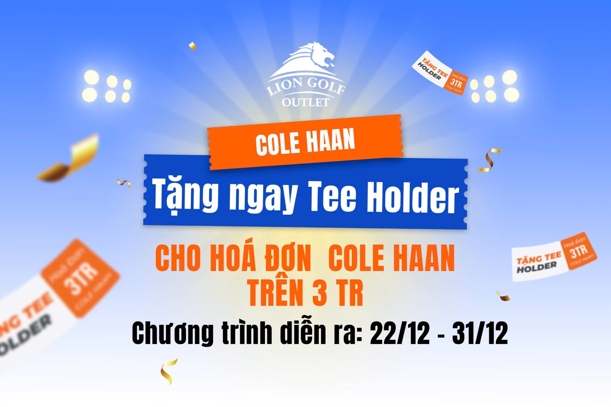 Rực Rỡ Mùa Giáng Sinh Với Ưu Đãi Đỉnh Cao Tại Lion Golf Outlet