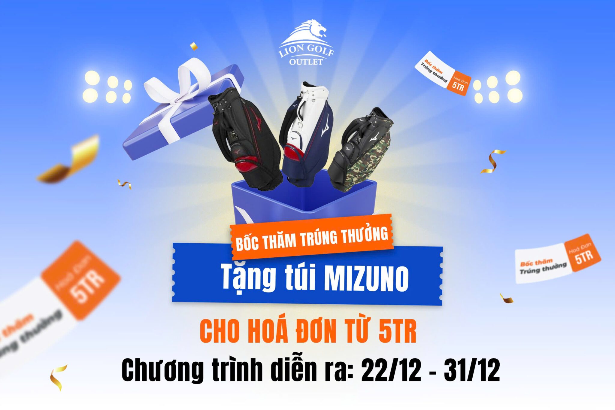 Rực Rỡ Mùa Giáng Sinh Với Ưu Đãi Đỉnh Cao Tại Lion Golf Outlet