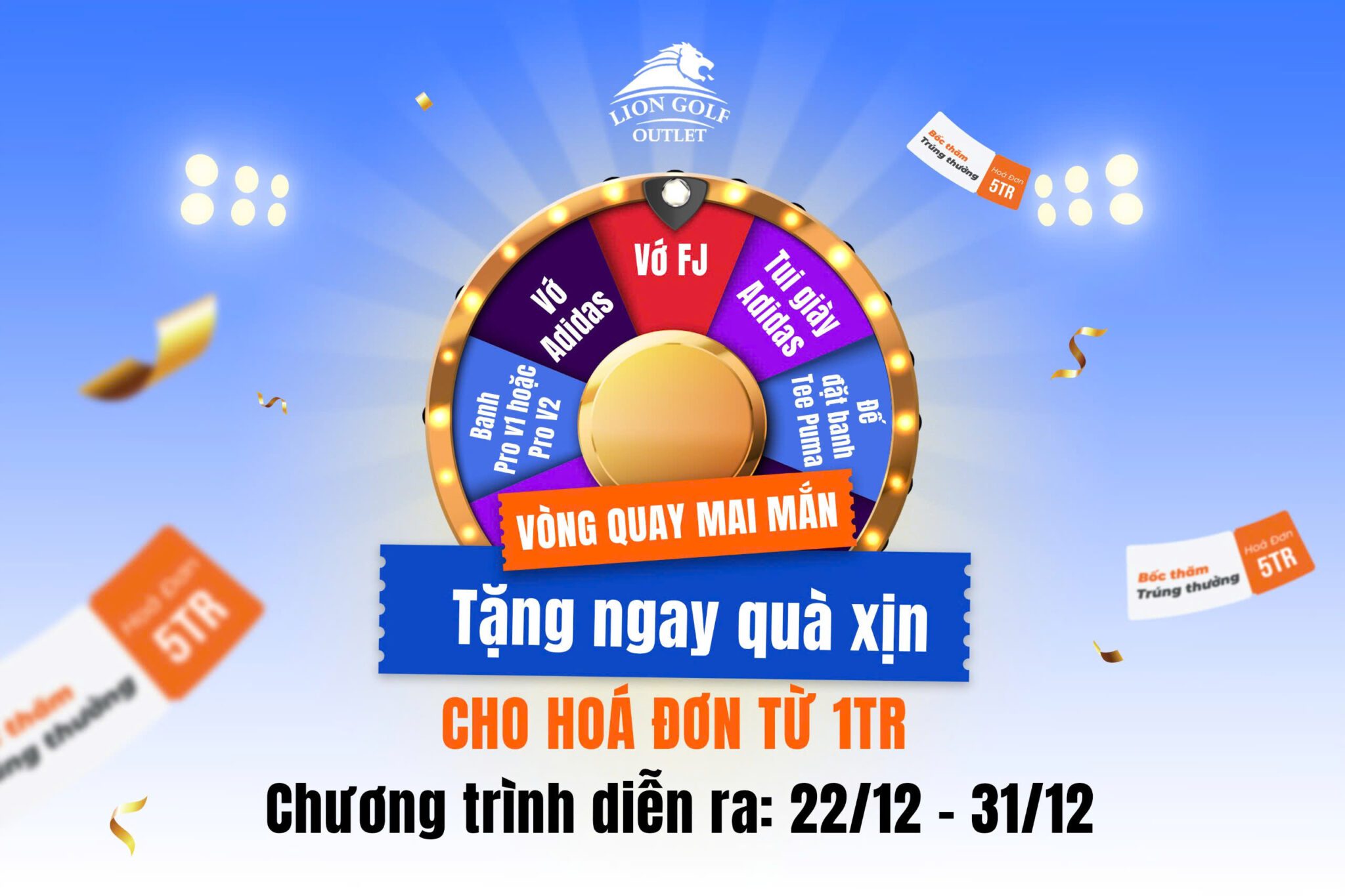 Rực Rỡ Mùa Giáng Sinh Với Ưu Đãi Đỉnh Cao Tại Lion Golf Outlet