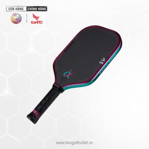 Vợt Pickleball Kamito Alpha-X (14mm) Xanh ngọc - Hồng - 2026
