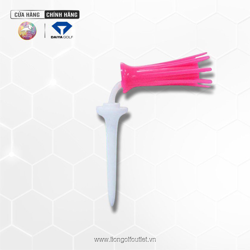 Aero Spark Tee Semi Long 2 Daiya Aero Spark Tee Semi Long - Đế đặt banh - Lion Golf Outlet
