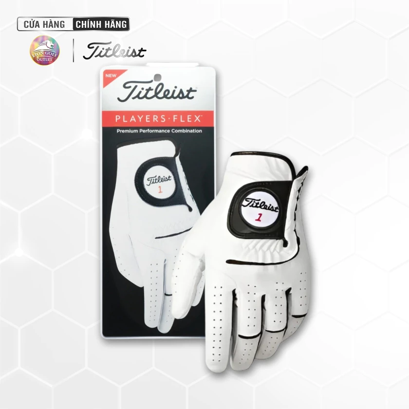 Găng Tay Golf Nam Titleist Players Flex 6190E-101