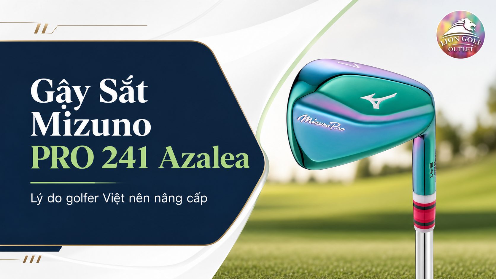 Gậy Sắt Mizuno PRO 241 Azalea Limited: Có Nên Nâng Cấp Ngay Bây Giờ? - Lion Golf Outlet