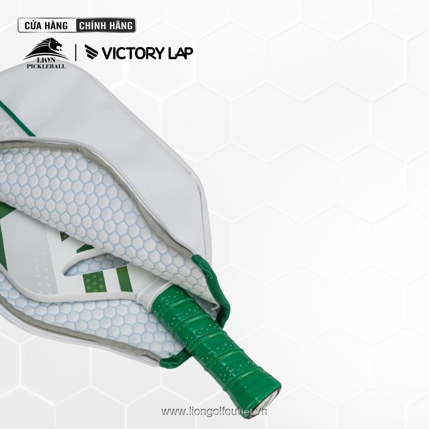 VL PADDLE COVER 2 Bao Vợt BTBag VL Racket Cover White - Lion Golf Outlet