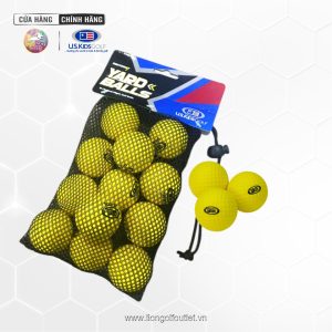 Banh Yard Ball Dozen Yellow with mesh bag (12 trái)